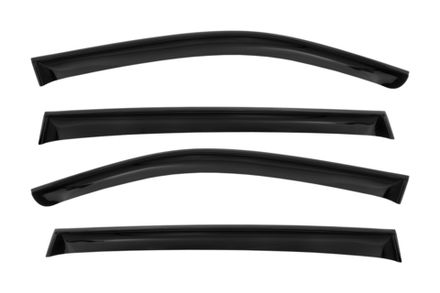 Дефлектор окон (НАКЛАДНОЙ скотч 3М) 4 шт., HONDA PILOT III 2015-, кроссовер