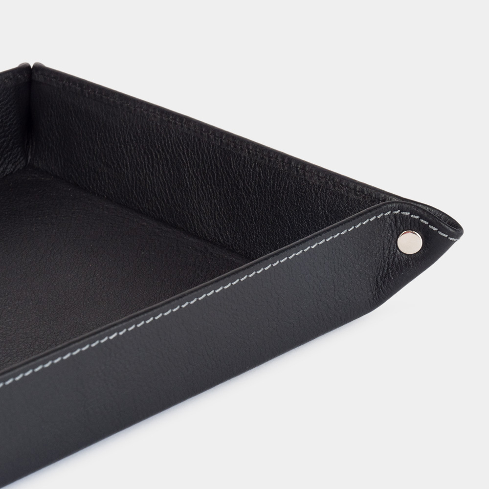 Лоток для мелочи Теленок Черный