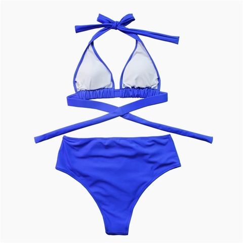 Купальник RETRO BLUE (большемерит)
