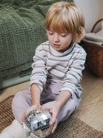 Бадлон Mjölk Полоска серая