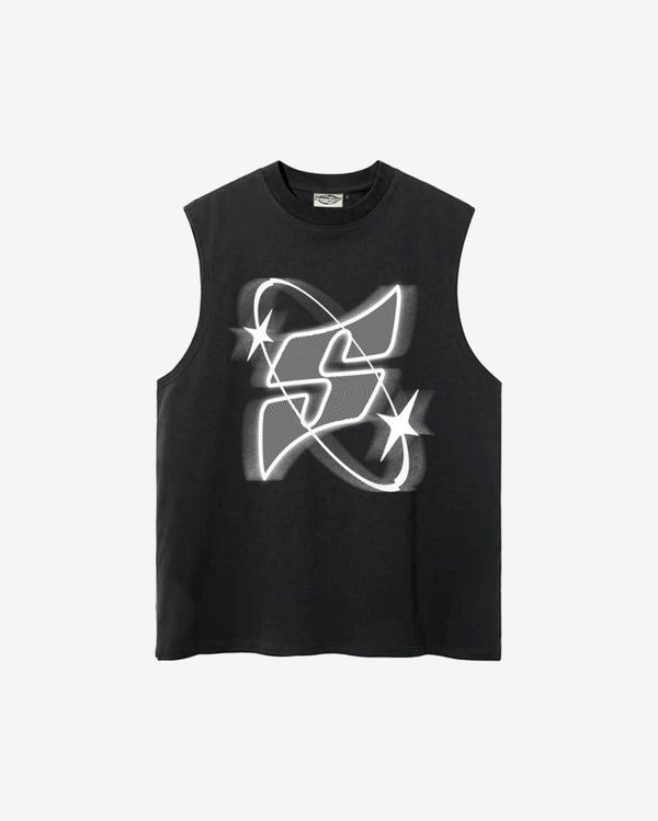 Безрукавка "S" черная - фото 1