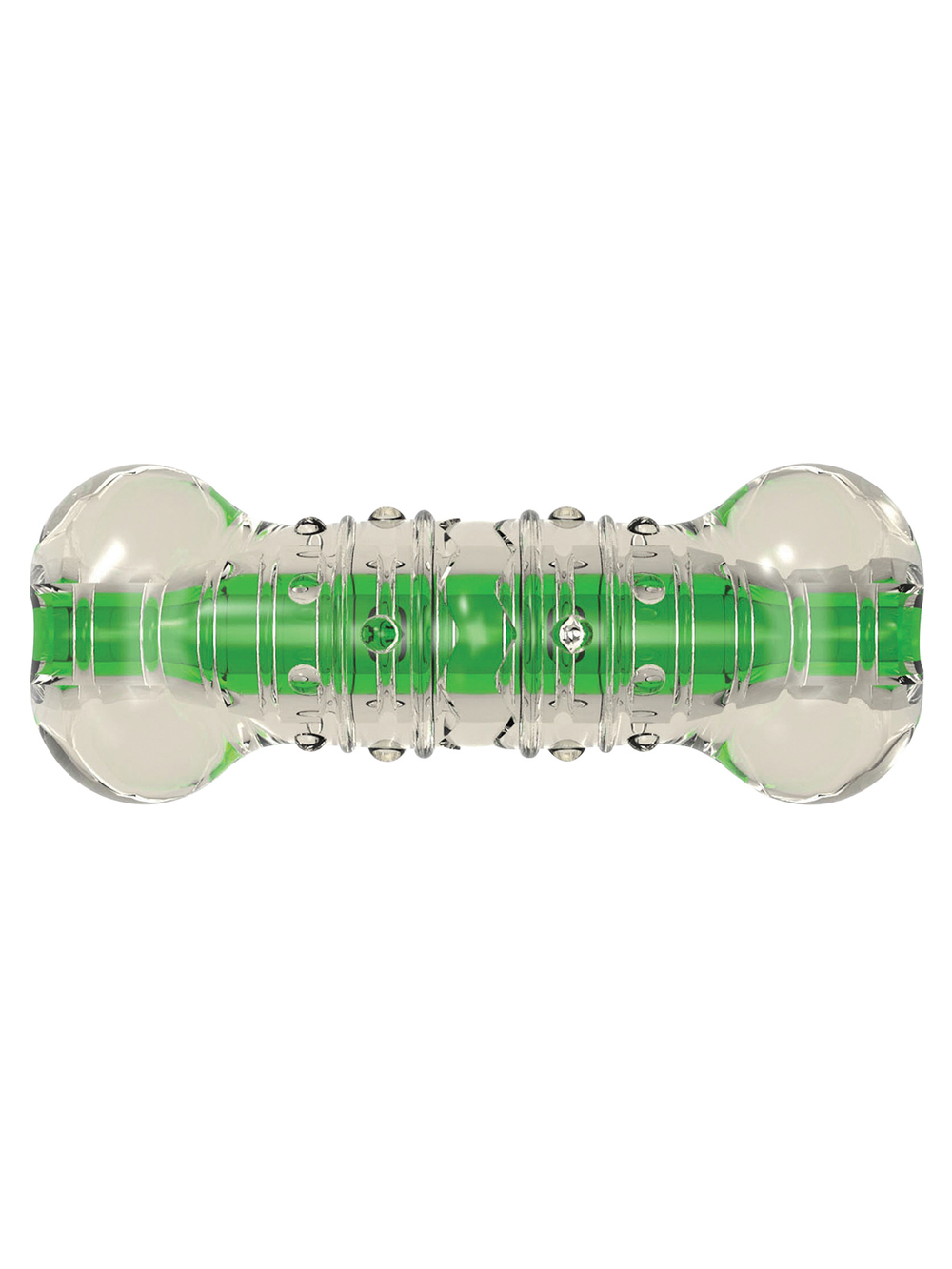 Petstages игрушка для собак "Хрустящая косточка" резиновая 12 см средняя