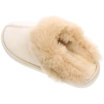 Тапочки женские домашние «IRIS», цвет молочный, р-р 42/43