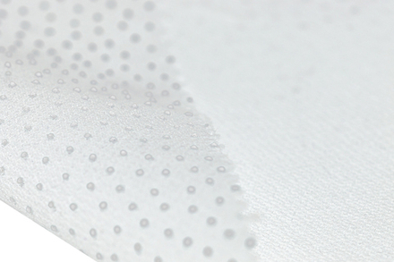 Дублерин клеевой, ОТРЕЗ, 100*150 см, цв.белый, G-78etw, эластичный тканый точечный, 78 г/кв.м