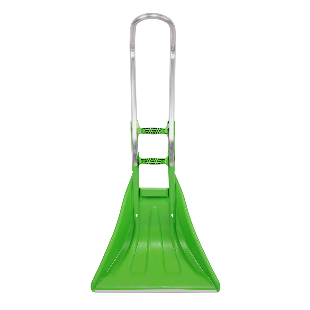 Движок для уборки снега пластиковый, 670 х 530 х 1410 мм, алюминиевая рукоятка, Сибртех