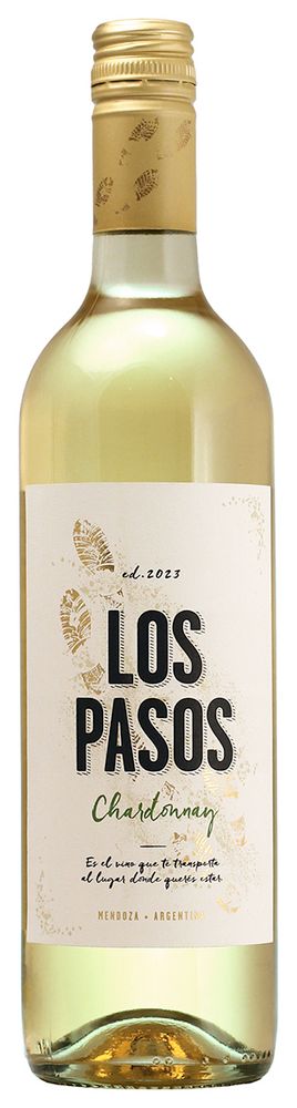 Вино Лос Пасос Шардоне сух бел 0,75 12,5% Кодорню Аргентина