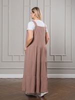 Сарафан 1251 серый Novita (Акция)