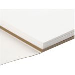 Скетчбук А5 20 л. клеевой край, пл.200 гр/м2, белая бумага BG Бабочка