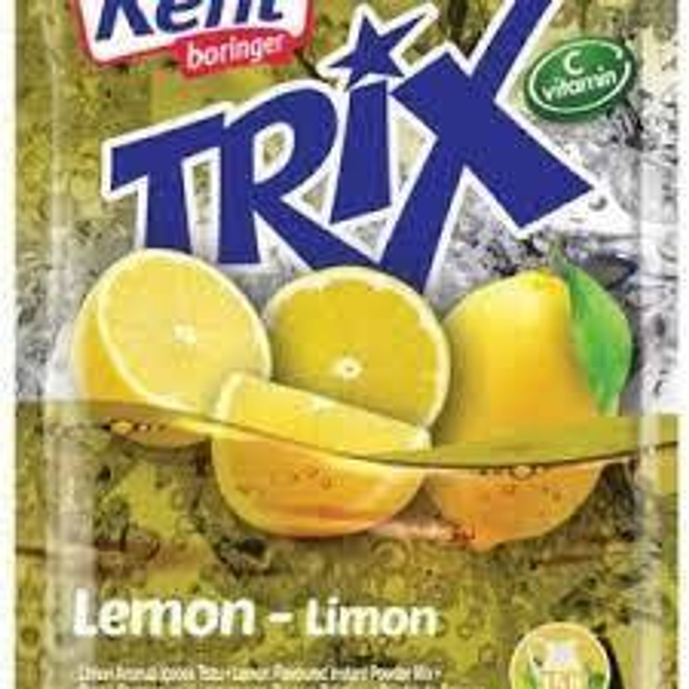 Раств. напит. "TRIX" лимон 24*24шт 9г