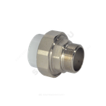 Муфта PP-R комбинированная разъемная белая Дн 32х1" НР усиленная VALFEX 10156025У