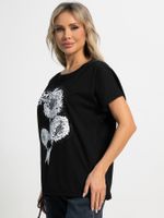 Блуза Фло (черная) Б15507-20М LT Collection