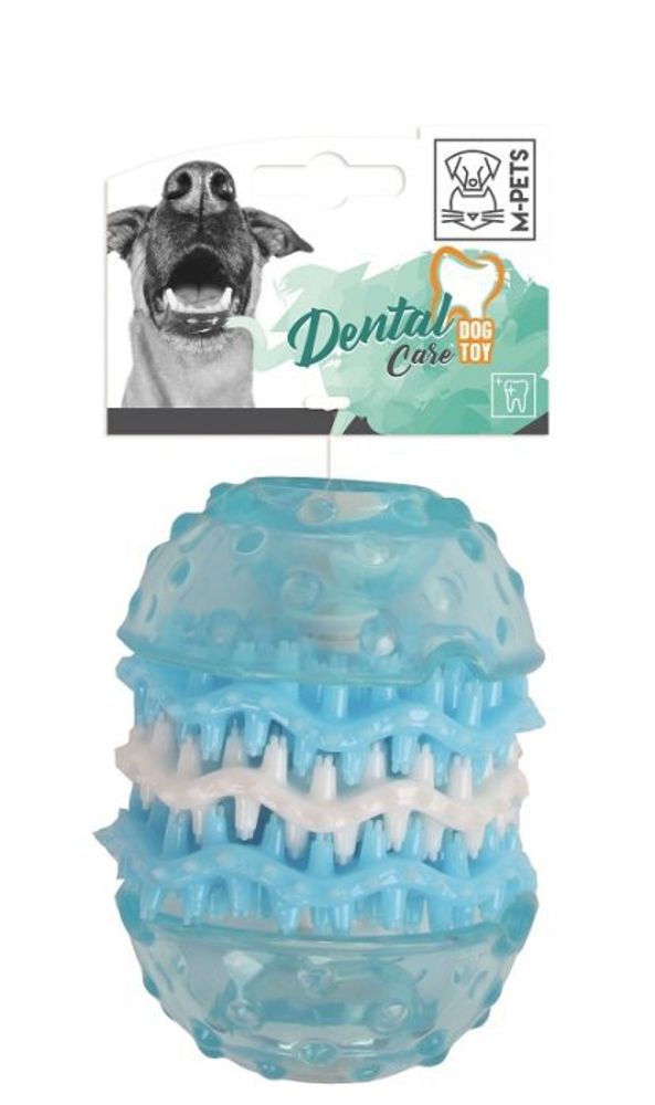 M-PETS Игрушка для собак Dental Care (Дентал) для чистки зубов, размер L, 8x8x10,5 см