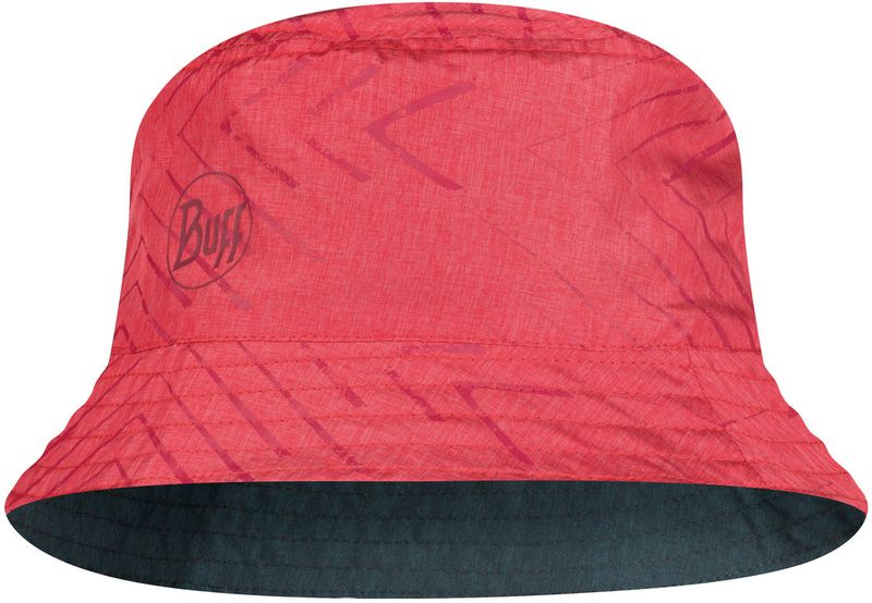 Панама двухсторонняя Buff Travel Bucket Hat Collage Red-Black Фото 4