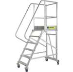 Вышка - стремянка разборная на колесах (150 кг) MEGAL ВС-1.7