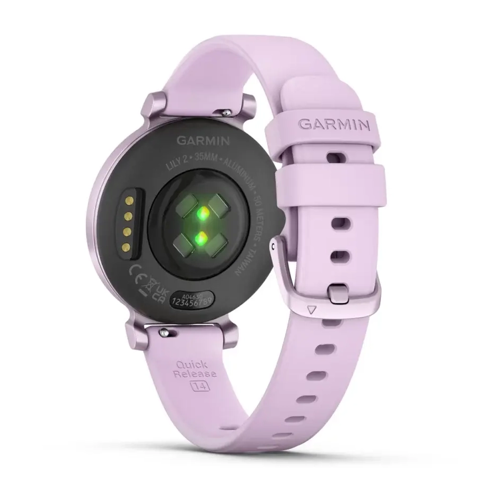 Смарт Часы Garmin Lily 2 сиреневый корпус с сиреневым ремнем