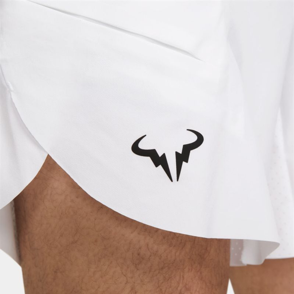 Мужские теннисные шорты Nike Dri-Fit Rafa Short - white/black