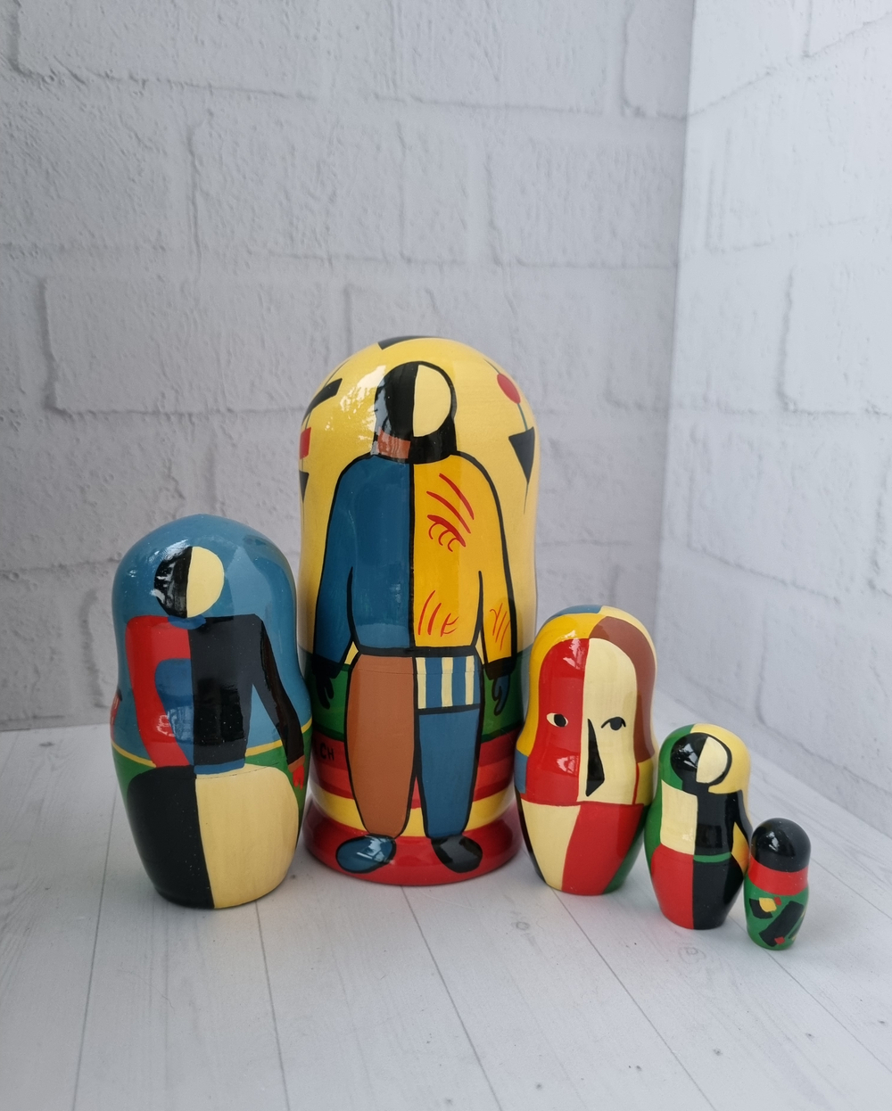 Матрёшка 5м 15см Малевич-Кандинский