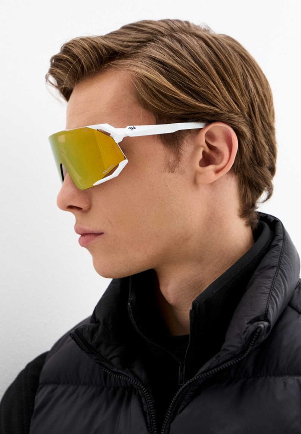 Спортивные очки 720armour Falcon / Matte White / Gold Lens