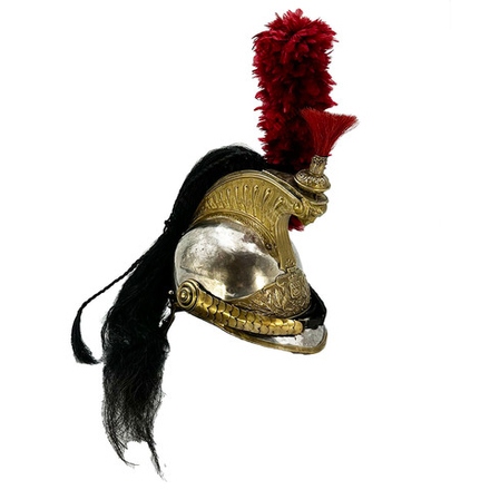 Кавалерийский шлем (каска) национального гвардейца образца 1876 г., тип 1907 г. Франция, н. ХХ в.