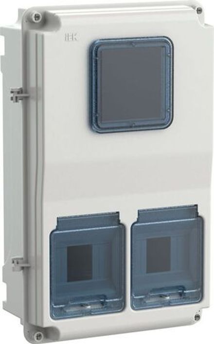 Корпус ЩУРн-П 3/10 Krepta 3 IP66 пластик. IEK KR3-KP33-N-10-66