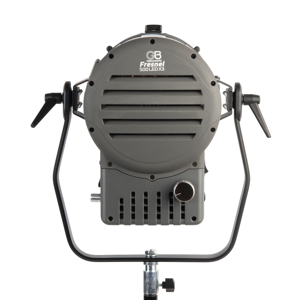 Осветитель студийный GreenBean Fresnel 500 LED X3 DMX