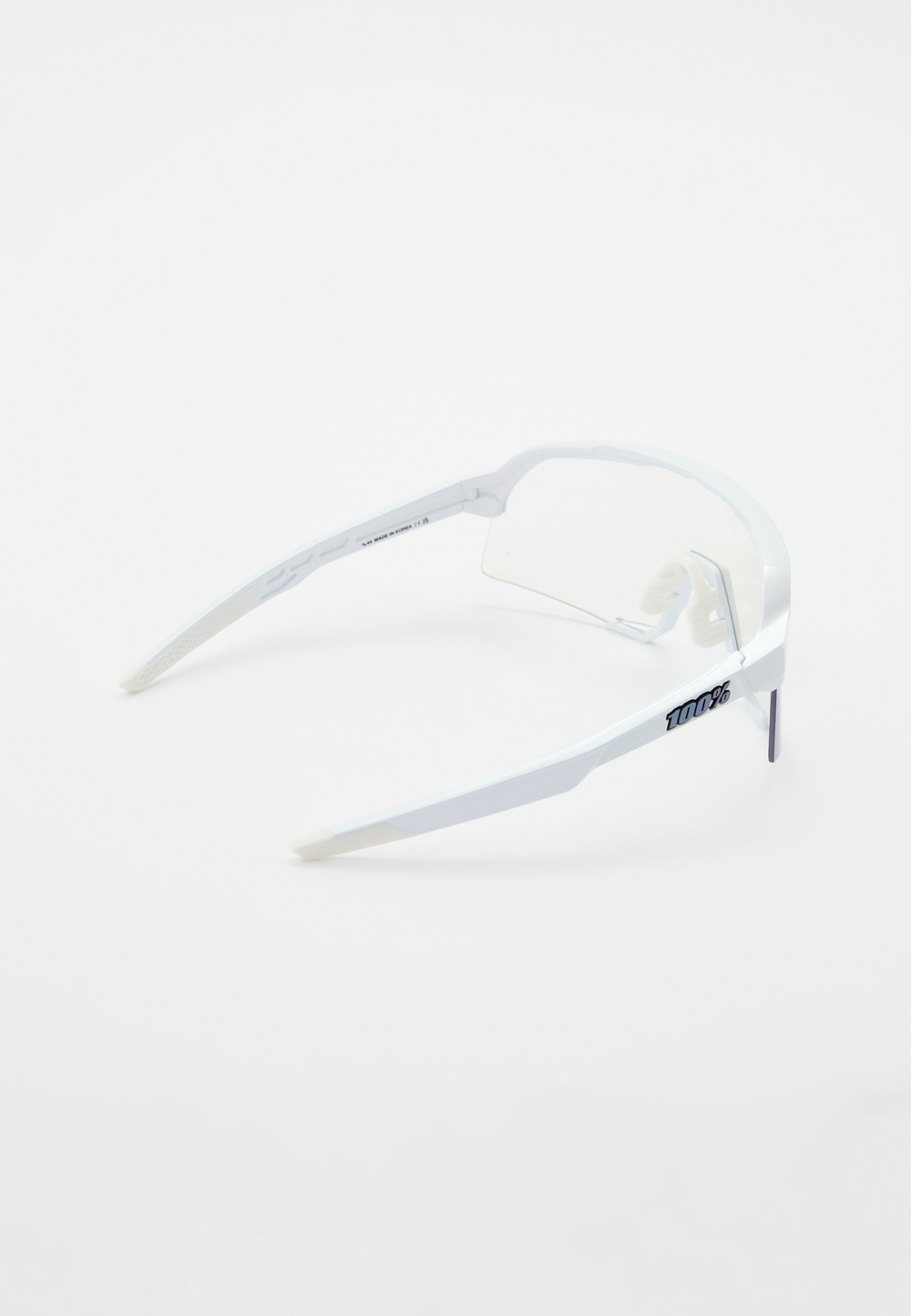 Спортивные очки 100% S3 LE Bastille - Pearl White Glitter - Blue Mirror Photochromic Lens