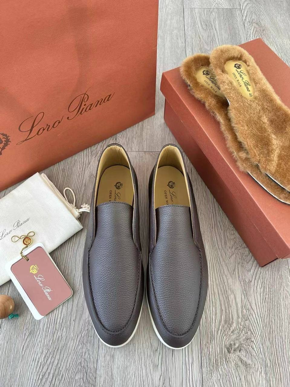 Высокие лоферы Loro Piana, арт. 462550986
