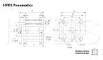 SDA 25x30 Пневмоцилиндр
