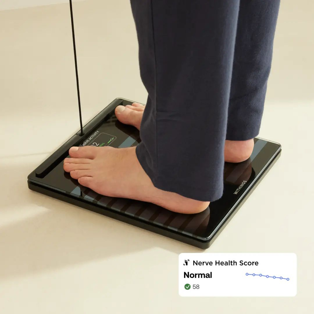 Умные весы Withings Body Scan темный