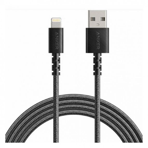 Кабель Anker Powerline Select+ (A8013H11/A8013H12) USB-A/Lightning 1.8m (Black)