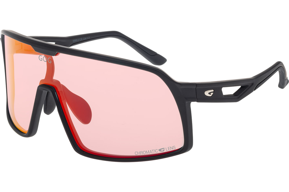 Спортивные очки GOG Hyperion / Matt Black / Photochromic Red Lens