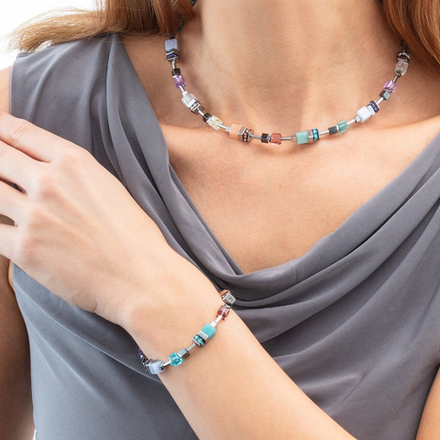 Браслет Coeur de Lion Multicolour Pastel Silver 3017/30-1580