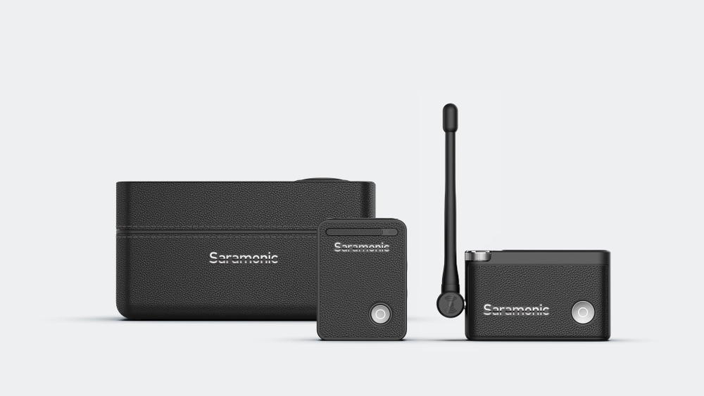 Радиосистема Saramonic Ultra 01 (TX+TX+RX) приёмник + 2 передатчика универсальная, чёрная