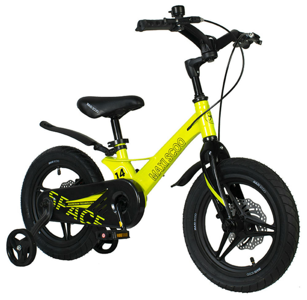 Детский велосипед Maxiscoo Space Deluxe Plus 14 (2022)