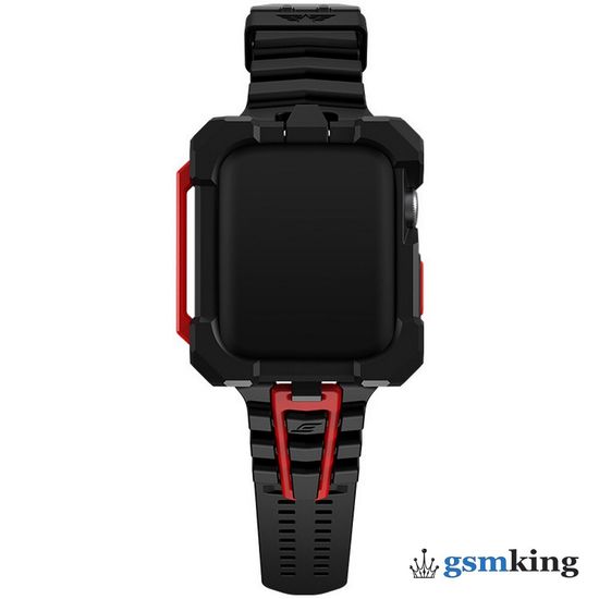 Element Case Special Ops Band for Apple Watch 7 45mm Black/Red (Черный/красный)