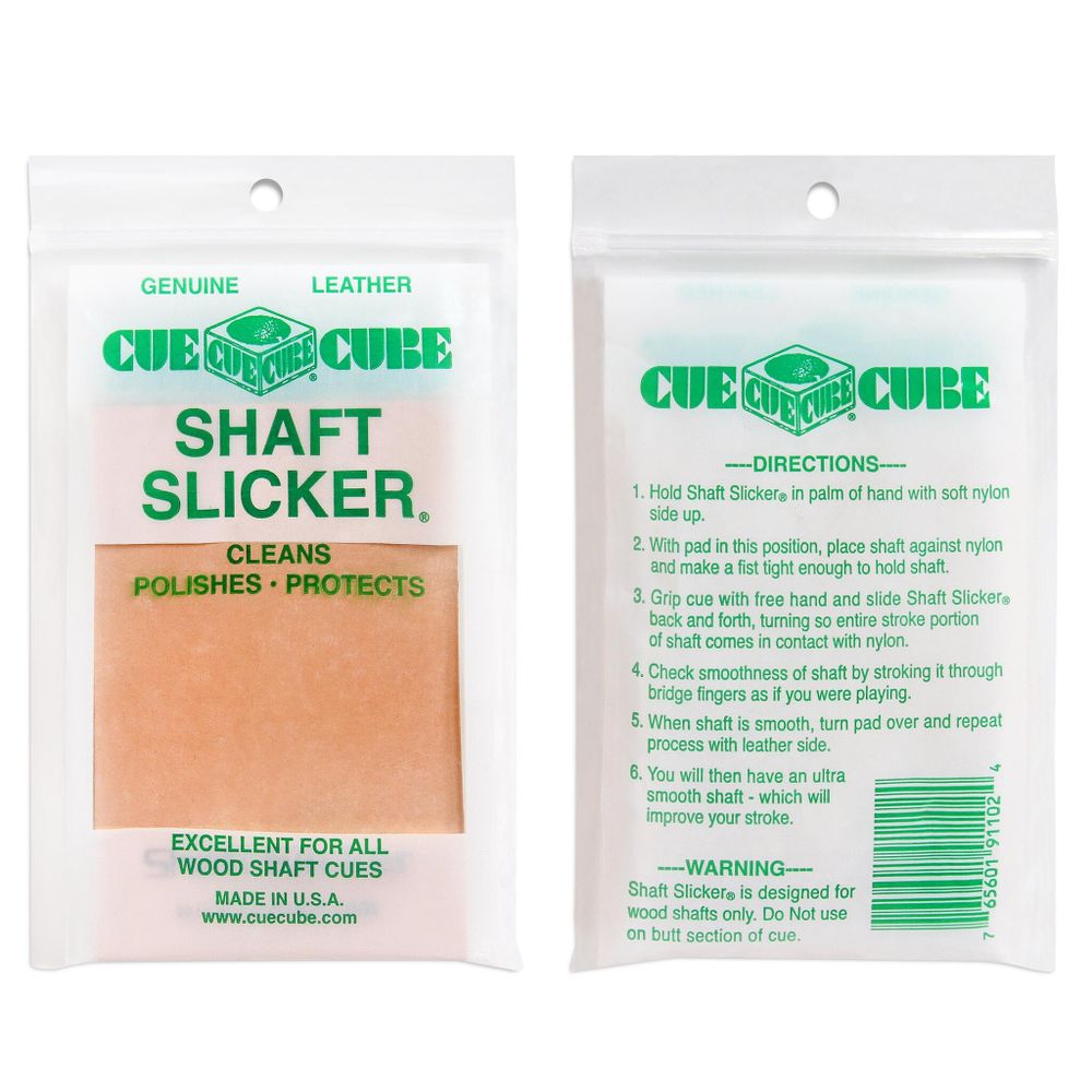 Губка для чистки и полировки кия Cue Cube Shaft Slicker