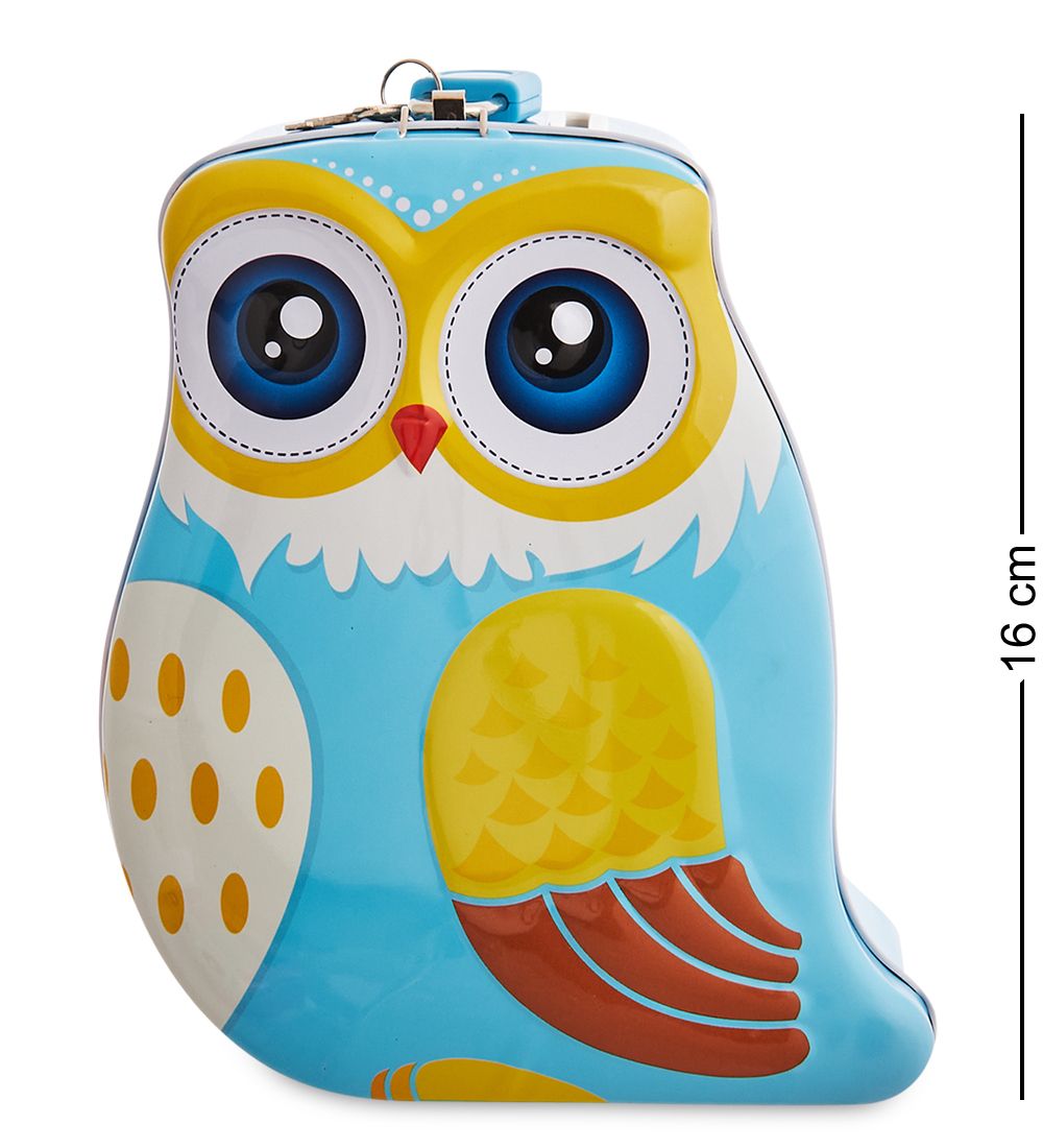 BX- 66/2 Металлическая копилка «Сова»