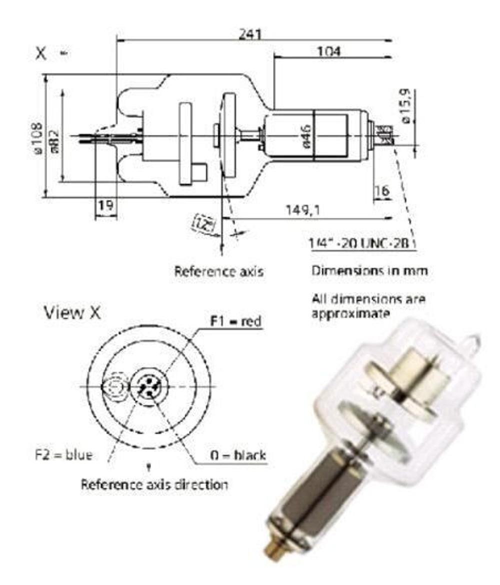 Рентгеновская трубка SV150/22/54 -V