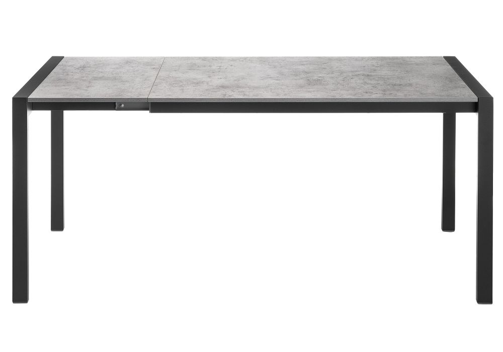 Стол Центавр 120(160)х70х75 бетон / графит