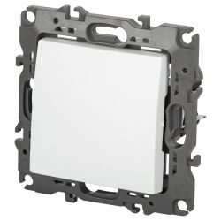 Переключатель ЭРА Серия 12 12-1103-01М , 10АХ-250В, белый матовый