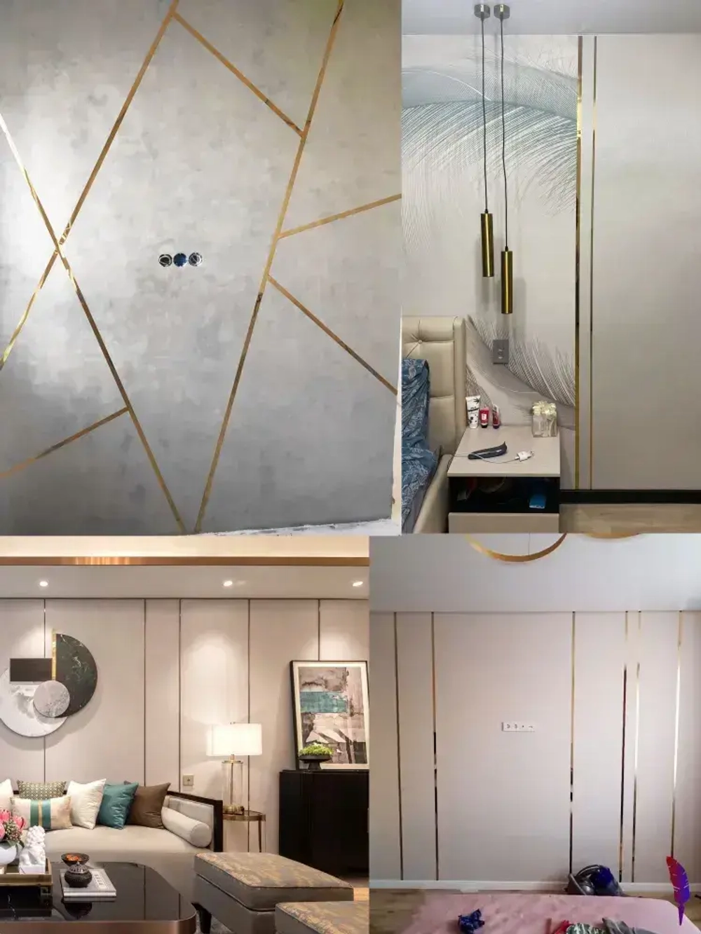 Молдинг для стен самоклеящийся декоративный