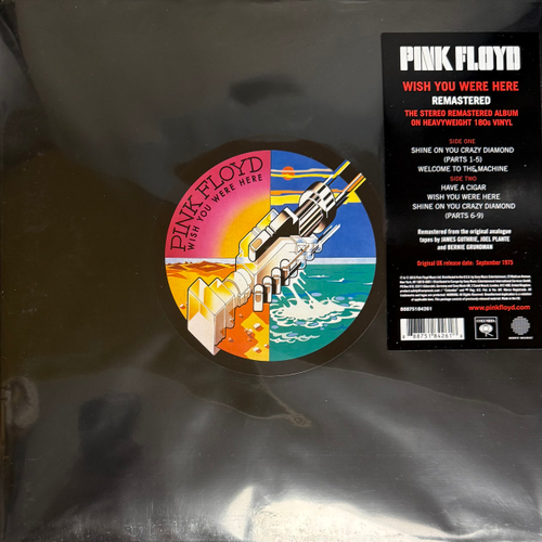 Pink Floyd ‎– Wish You Were Here (Европа 2025г.) Т