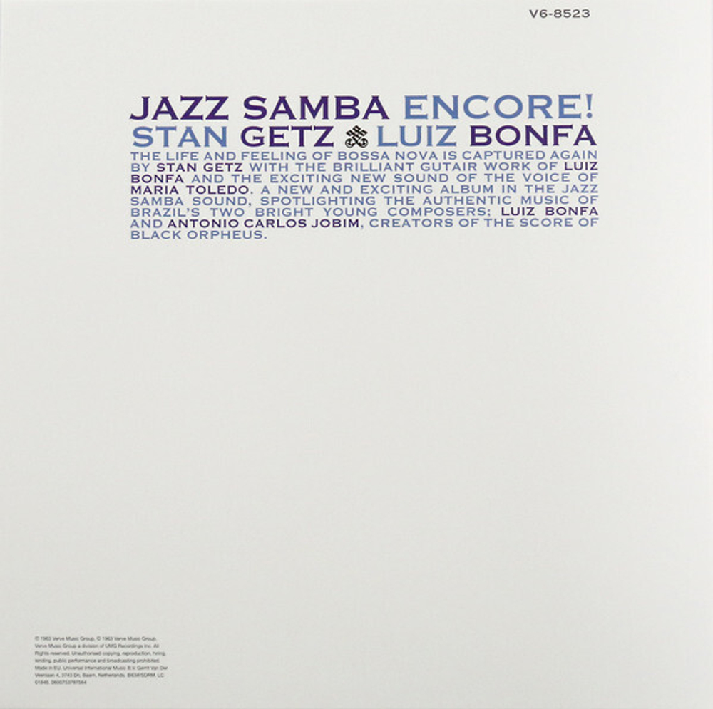 Stan Getz / The Stan Getz Bossa Nova Years (5LP)