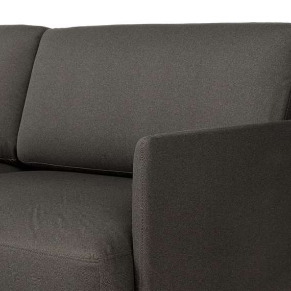 Двухместный диван Bebe 185 см, черный