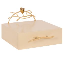 Тумба прикроватная Ин Блум подвесная Айвори