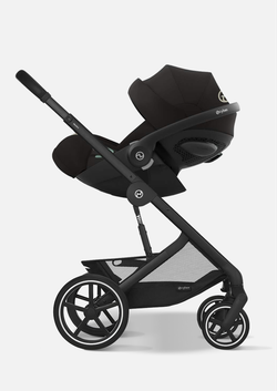 Cybex Детская коляска Balios S Lux BLK 2 в 1 цвет Moon Black