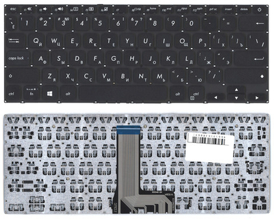 Клавиатура для ноутбука Asus X412DA черная