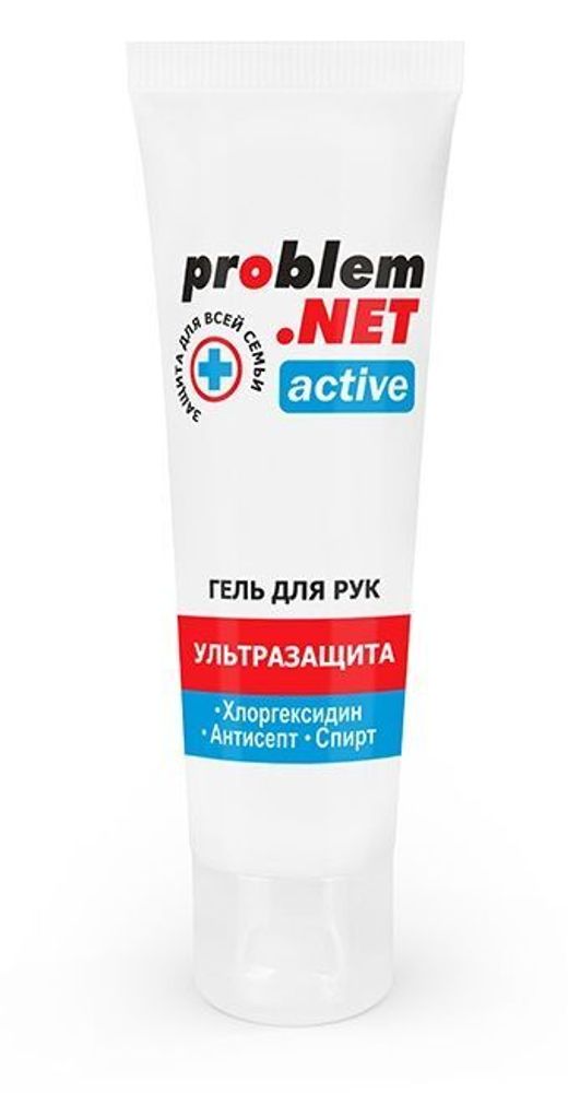 Антисептический гель Problem.net Active - 50 гр.