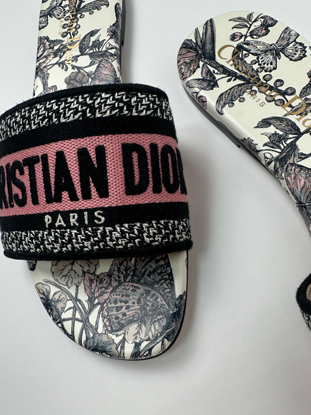 Шлепки Christian Dior