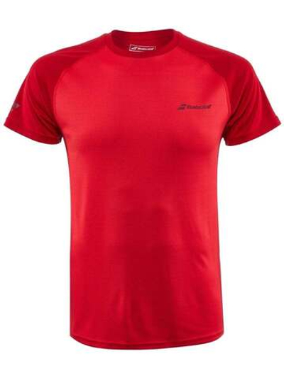 Мужская теннисная футболка Babolat Play Crew Neck Tee Men - tomato red